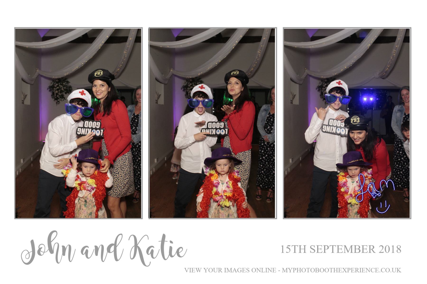 John and Katie’s Wedding | View more photos from the event at gallery.myphotoboothexperience.co.uk/u/MyPhotoBoothExperienceLtd/John-and-Katie’s-Wedding